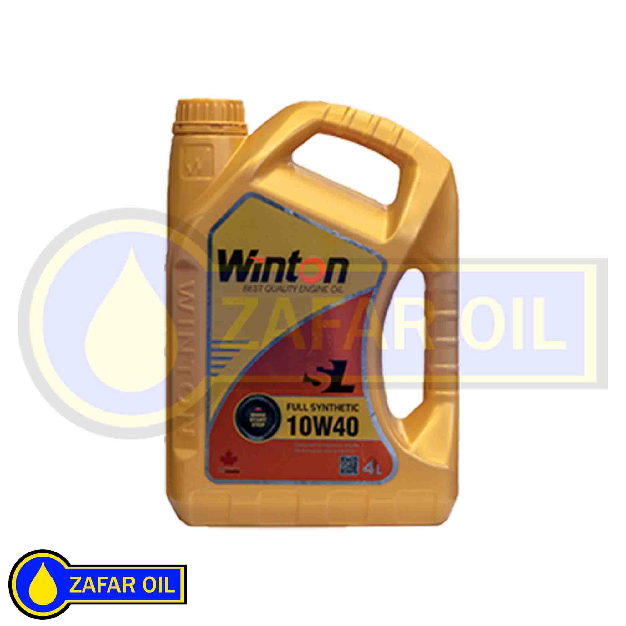 11_SL_10W40_تمام_سنتتیک_طلایی_4_لیتری SL 10W40 روغن موتور تمام سنتتیک طلایی وینتون حجم 4لیتری - Image 1