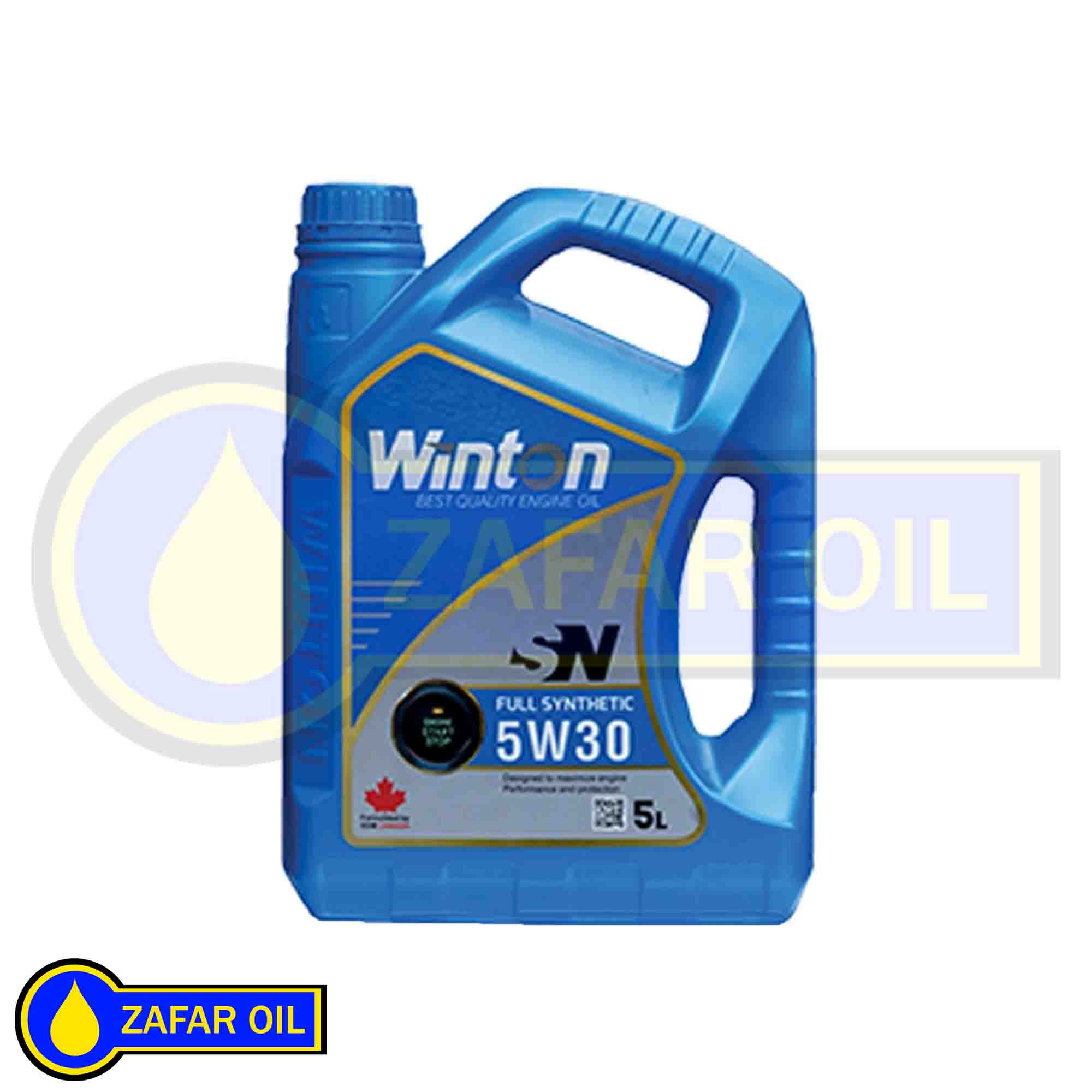 18 - SN 5W30 - تمام سنتتیک 5 لیتری SN 5W30 - روغن موتور تمام سنتتیک وینتون 5 لیتری - Image 1