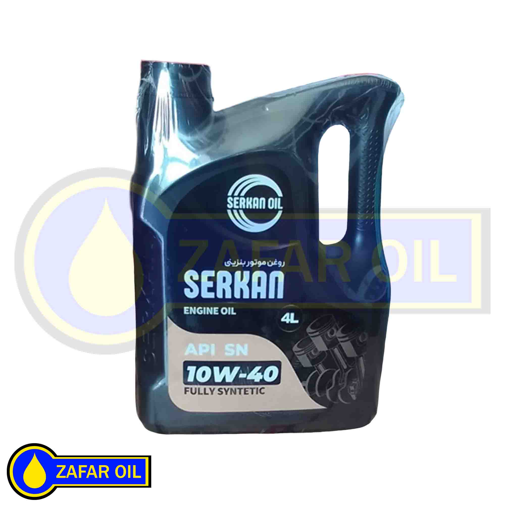روغن موتور سرکان تمام سنتتيك ٤ ليتري 10 W٤0 API SN - Image 1