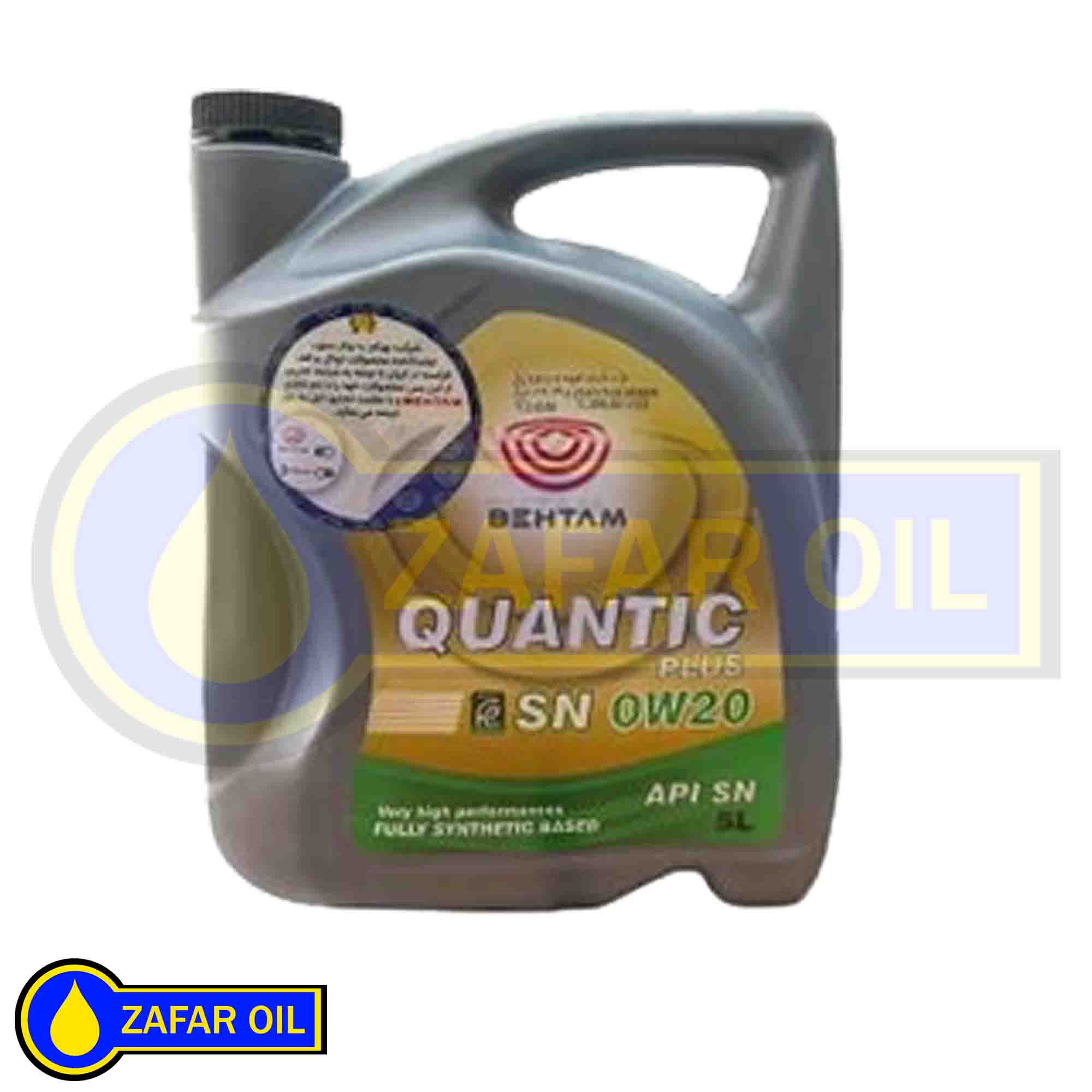 1-QUANTIC-0W20.jpg روغن موتور بهتام کوانتیک 0W20 (پنج لیتری) SN - تصویر 1