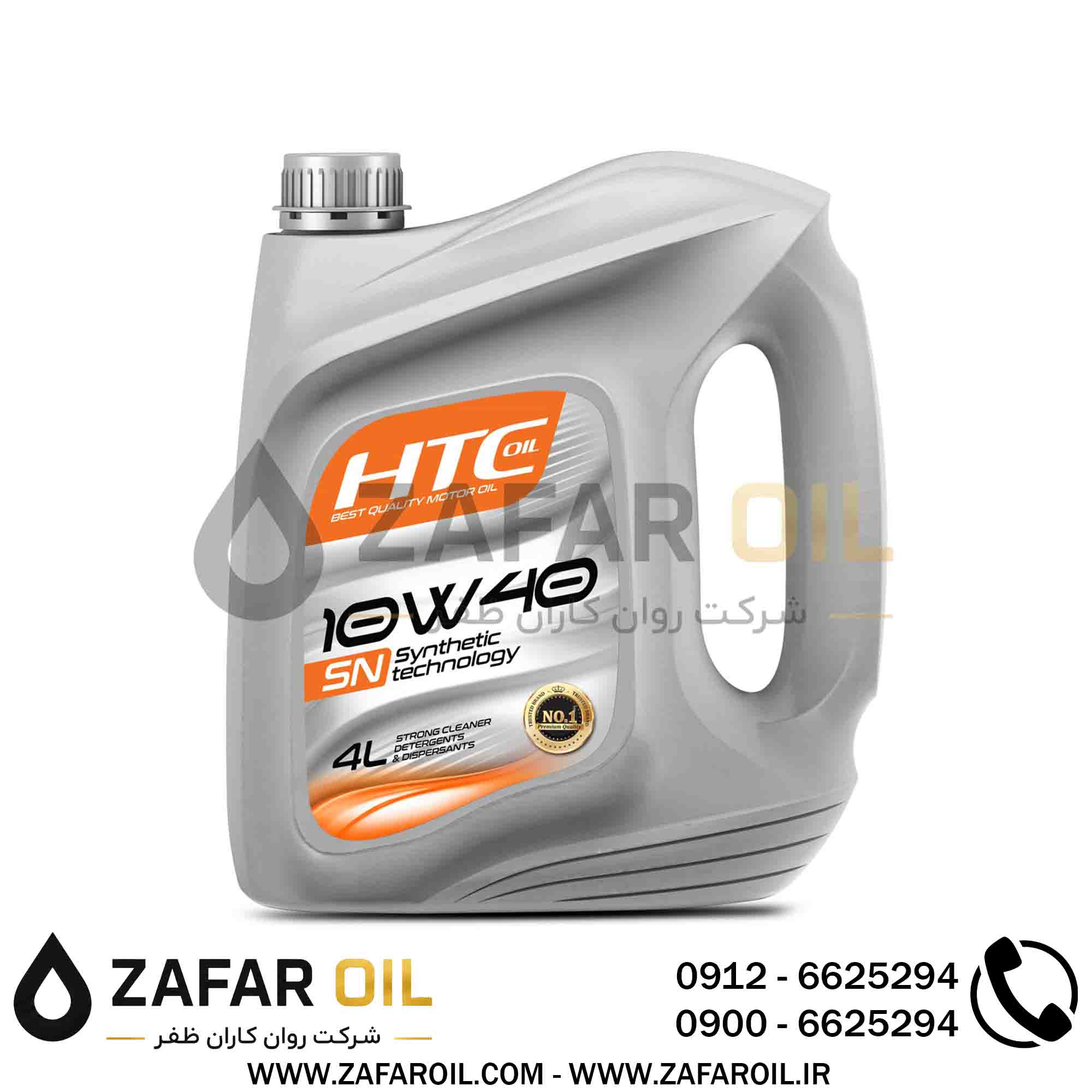 1 - روغن موتور اچ تی سی HTC مدل SN حجم 4 لیتر (10W-40) روغن موتور اچ تی سی HTC مدل SN حجم 4 لیتر (10W-40) - تصویر 1