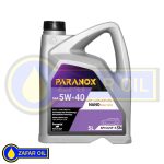 روغن موتور خودرو پارانوکس مدل 5W-40 SN حجم 5 لیتر