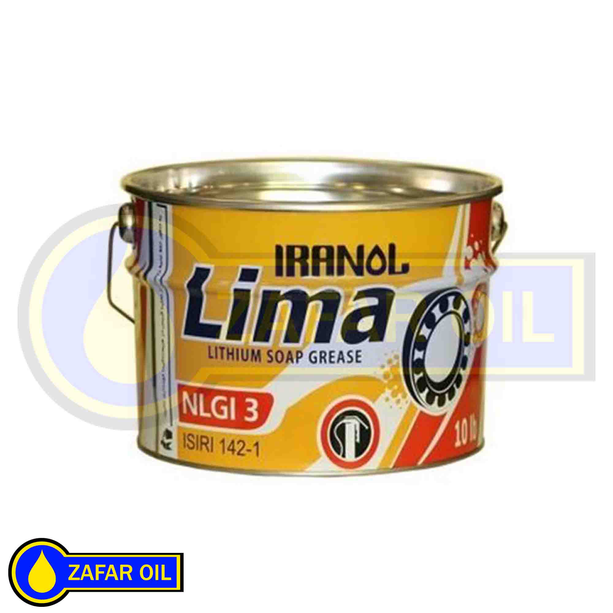 1 - گریس ایرانول لیما پایه لیتیوم NLGI 3 حجم 10 پوندی گریس ایرانول لیما پایه لیتیوم NLGI 3 حجم 10 پوندی - تصویر 1