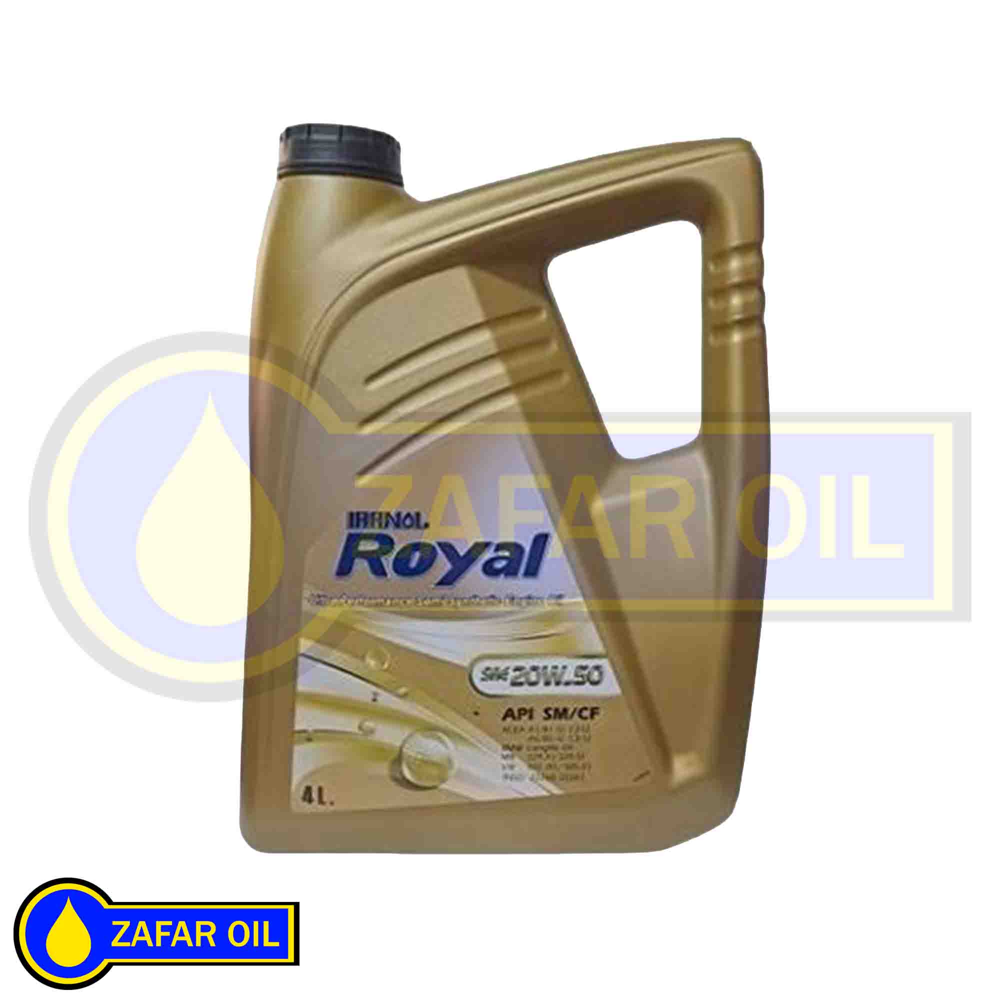 13 - روغن موتور 20W-50 ایرانول رویال SM حجم 4 لیتر روغن موتور 20W-50 ایرانول رویال SM حجم 4 لیتر - تصویر 1