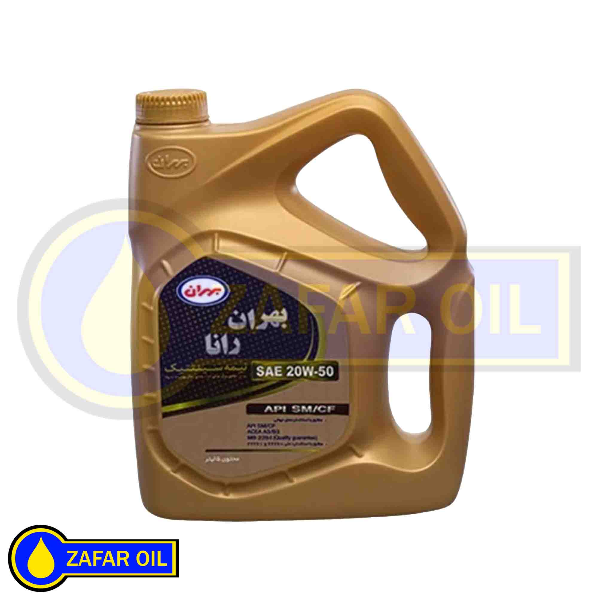 14 - روغن موتور خودرو بهران مدل Rana SAE 20W50 حجم چهار لیتر روغن موتور خودرو بهران مدل Rana SAE 20W50 حجم چهار لیتر - تصویر 1
