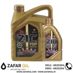 روغن موتور زیک SK ZIC مدل Zero API SN حجم 5 لیتر (0w-40)