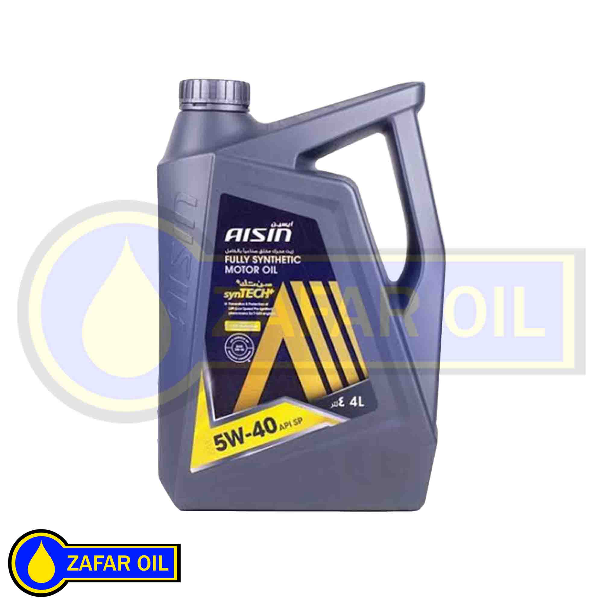 2 - روغن موتور آیسین مدل AISIN 5W-40 SP synTECH چهار لیتری روغن موتور آیسین مدل AISIN 5W-40 SP synTECH چهار لیتری - تصویر 1