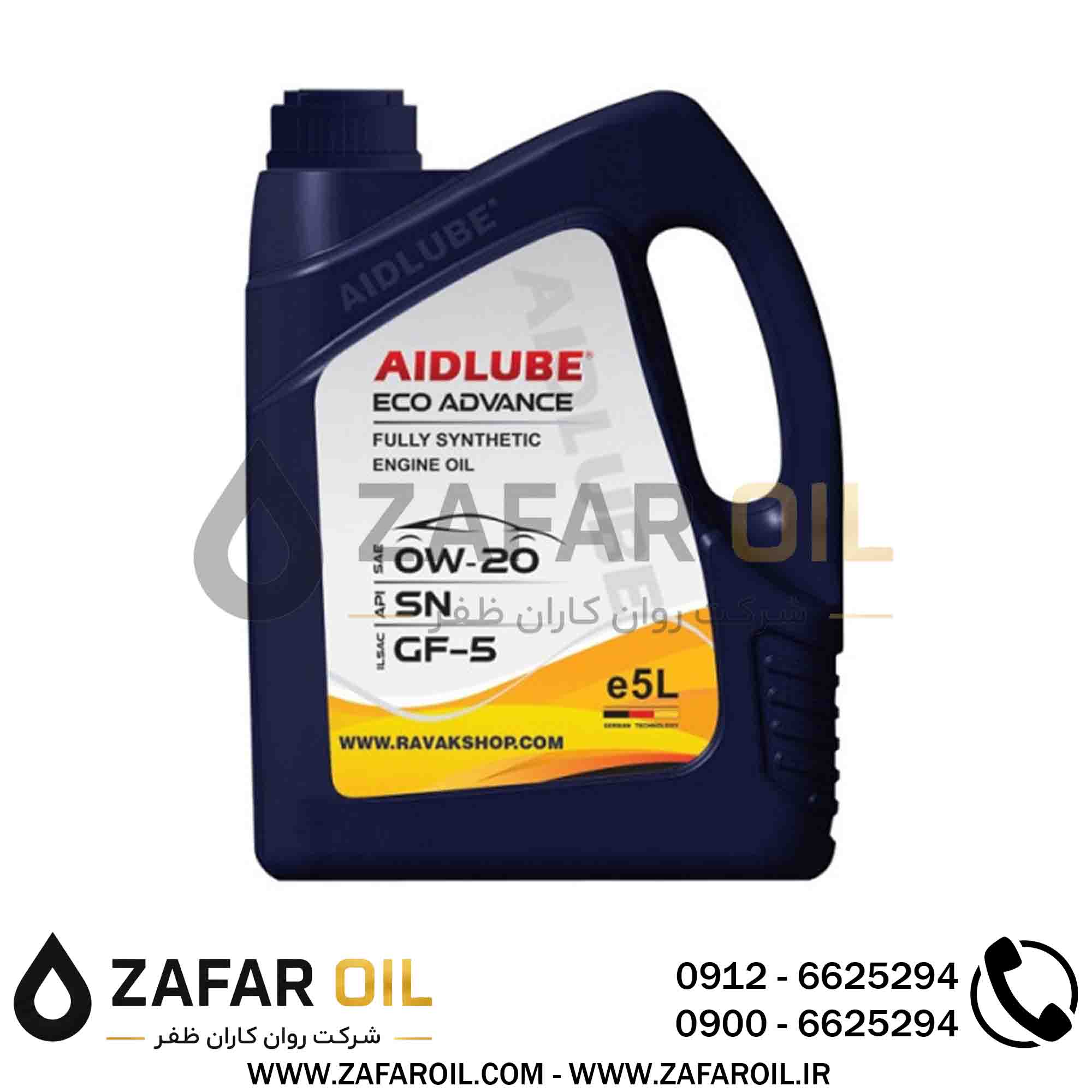 2 - روغن موتور ایدلوب مدل SN حجم 5 لیتر (0W-20) روغن موتور ایدلوب مدل SN حجم 5 لیتر (0W-20) - تصویر 1