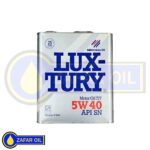 روغن موتور بوش مدل لاکچری SN Plus حجم 5 لیتر (5w-40)