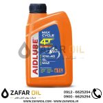 روغن موتور ایدلوب Aidlube مدل SN JASO MA2 حجم 1 لیتر (10w-40)