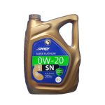 روغن موتور سپاهان مدل اسپیدی سوپر پلاتینیوم SN حجم 5 لیتر (0w-20)