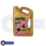 روغن موتور وینتون 20W50 SL حجم 3.5 لیتری