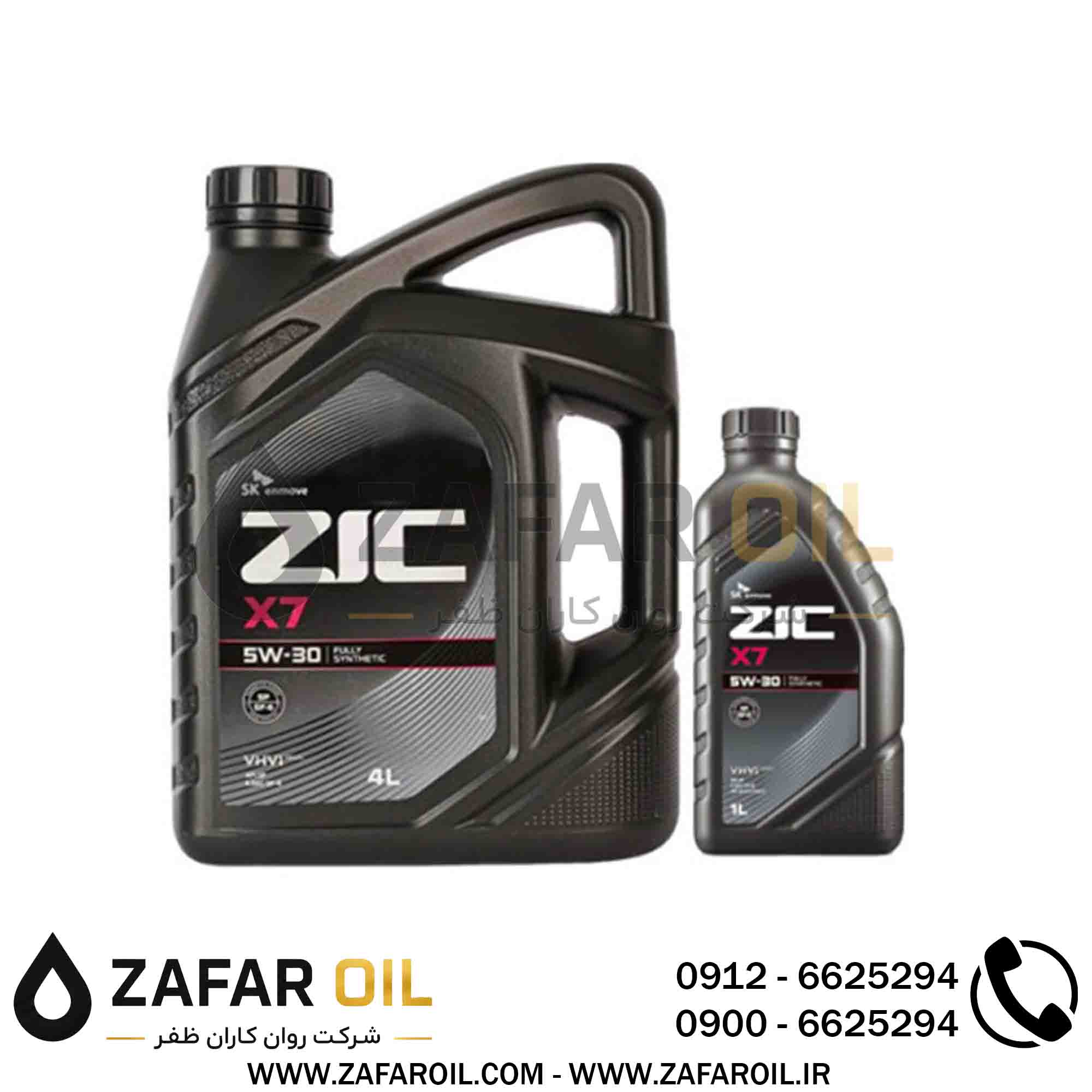 8 - روغن موتور زیک SK ZIC مدل X7 SP حجم 5 لیتر (5w-30) روغن موتور زیک SK ZIC مدل X7 SP حجم 5 لیتر (5w-30) - تصویر 1
