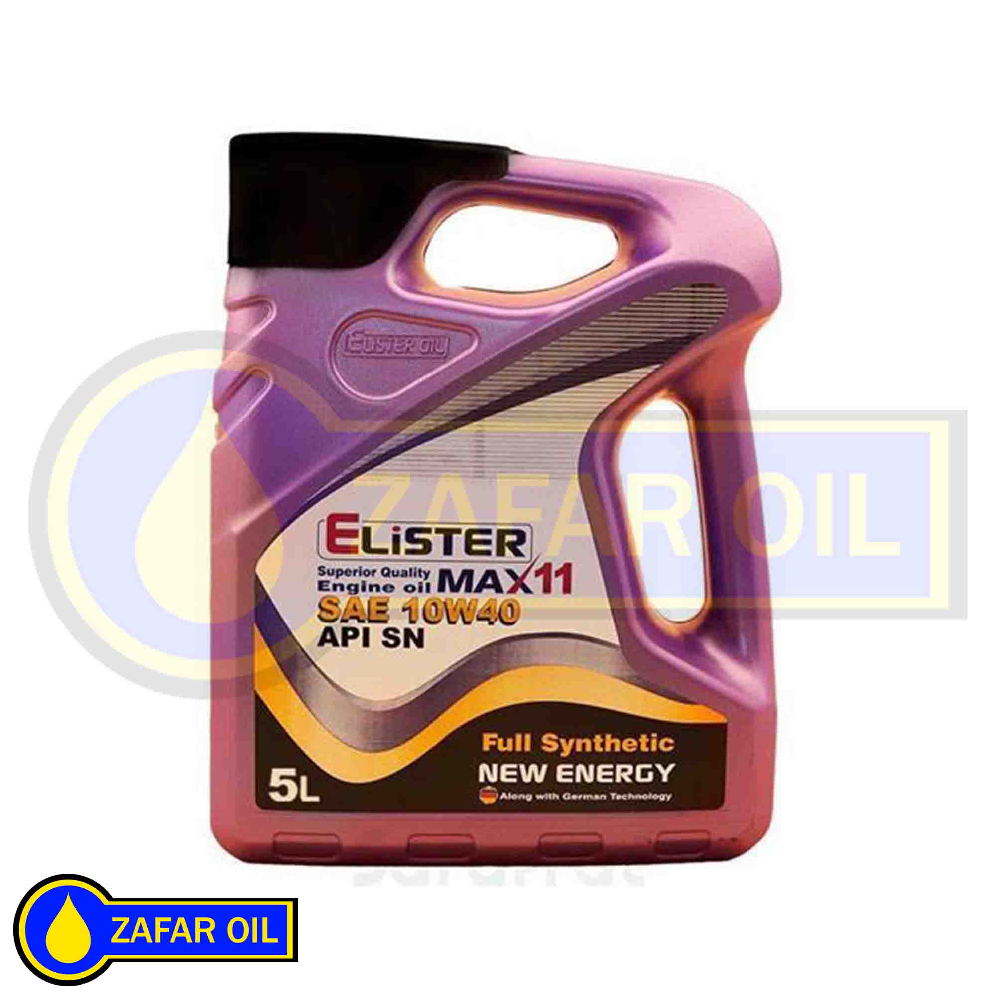 9 - روغن موتور الیستر 5 لیتری مکس 11 (10W40) SN روغن موتور الیستر 5 لیتری مکس 11 (10W40) SN - تصویر 1
