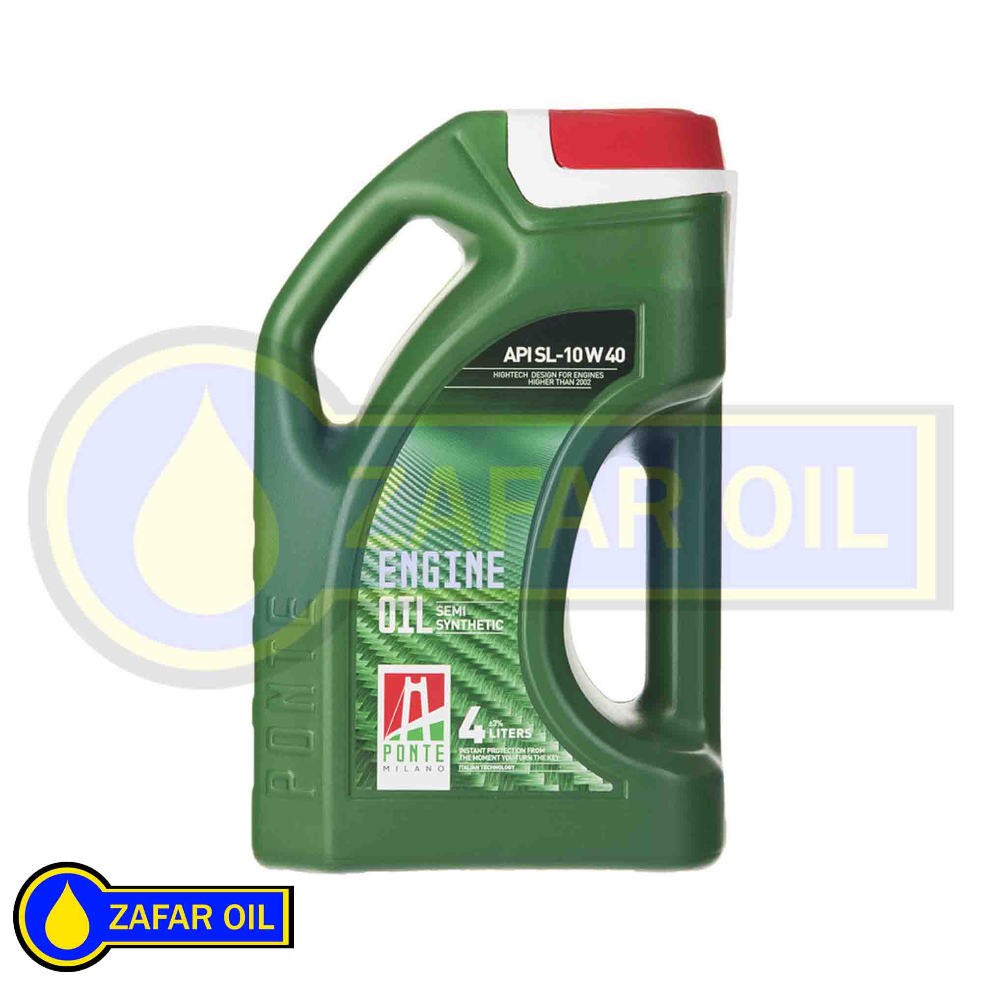 9 - روغن موتور پونته میلانو مدل SL10W40 حجم 4 لیتر روغن موتور پونته میلانو مدل SL10W40 حجم 4 لیتر - تصویر 1